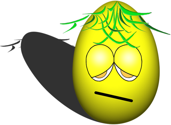 œuf - restauration - alimentation - smiley émoticône émoji cartoon clipart illustration - artémotic