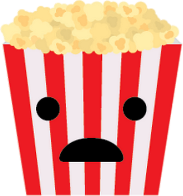 pop-corn - restauration - alimentation - smiley émoticône émoji cartoon clipart illustration - artémotic