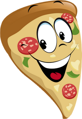 pizza - restauration - alimentation - smiley émoticône émoji cartoon clipart illustration - artémotic