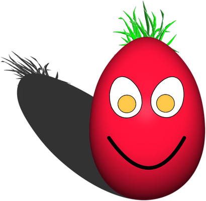 œuf - restauration - alimentation - smiley émoticône émoji cartoon clipart illustration - artémotic