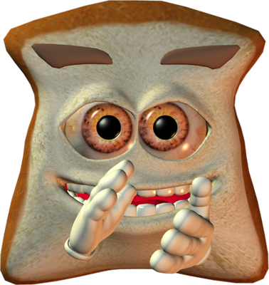 pain - restauration - alimentation - smiley émoticône émoji cartoon clipart illustration - artémotic