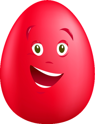 œuf - restauration - alimentation - smiley émoticône émoji cartoon clipart illustration - artémotic