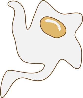 œuf - restauration - alimentation - smiley émoticône émoji cartoon clipart illustration - artémotic
