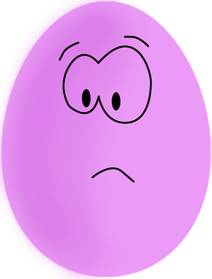 œuf - restauration - alimentation - smiley émoticône émoji cartoon clipart illustration - artémotic