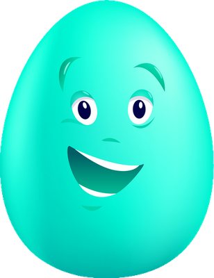 œuf - restauration - alimentation - smiley émoticône émoji cartoon clipart illustration - artémotic