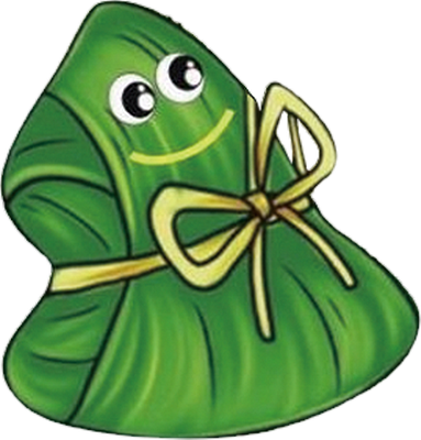 zòngzi - restauration - alimentation - smiley émoticône émoji cartoon clipart illustration - artémotic