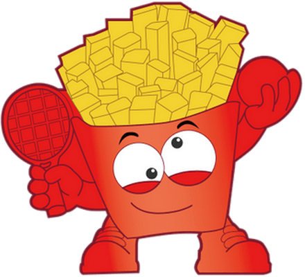 frite - restauration - alimentation - smiley émoticône émoji cartoon clipart illustration - artémotic