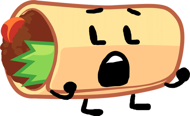 burrito - restauration - alimentation - smiley émoticône émoji cartoon clipart illustration - artémotic