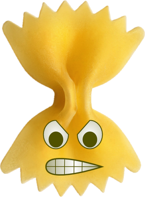 pâte - restauration - alimentation - smiley émoticône émoji cartoon clipart illustration - artémotic