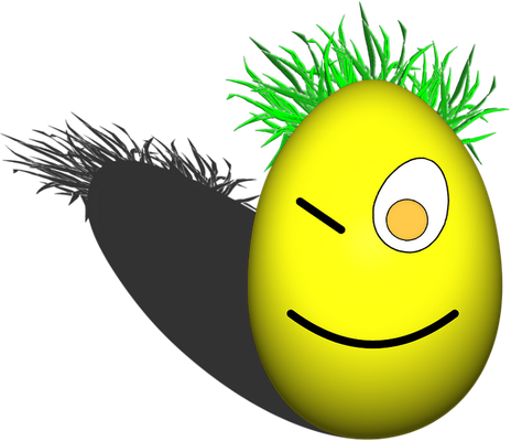 œuf - restauration - alimentation - smiley émoticône émoji cartoon clipart illustration - artémotic