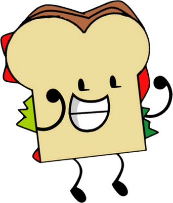 sandwich - restauration - alimentation - smiley émoticône émoji cartoon clipart illustration - artémotic