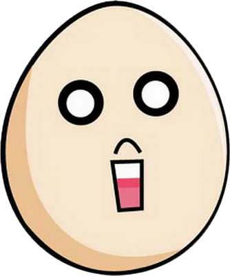 œuf - restauration - alimentation - smiley émoticône émoji cartoon clipart illustration - artémotic