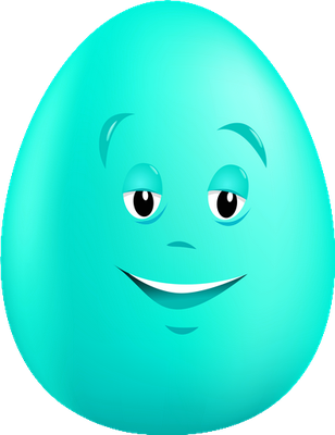 œuf - restauration - alimentation - smiley émoticône émoji cartoon clipart illustration - artémotic