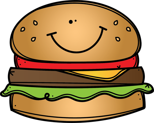 hamburger - restauration - alimentation - smiley émoticône émoji cartoon clipart illustration - artémotic
