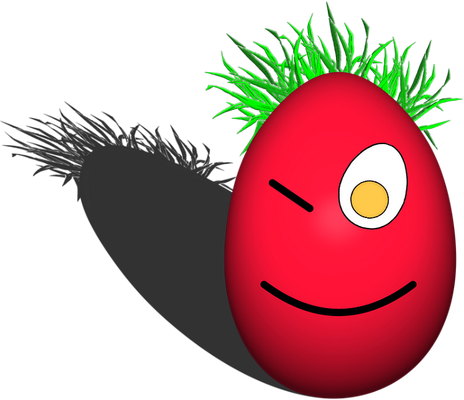 œuf - restauration - alimentation - smiley émoticône émoji cartoon clipart illustration - artémotic