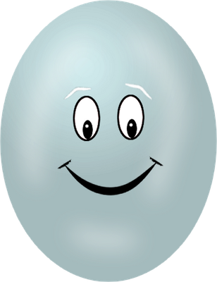 œuf - restauration - alimentation - smiley émoticône émoji cartoon clipart illustration - artémotic
