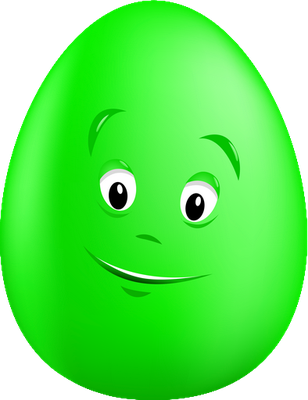 œuf - restauration - alimentation - smiley émoticône émoji cartoon clipart illustration - artémotic