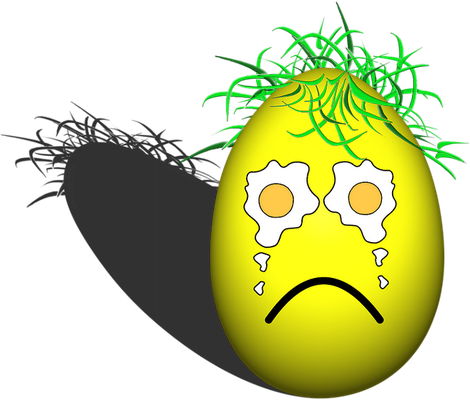 œuf - restauration - alimentation - smiley émoticône émoji cartoon clipart illustration - artémotic