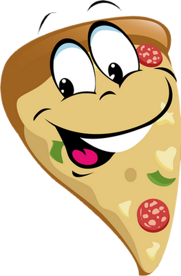pizza - restauration - alimentation - smiley émoticône émoji cartoon clipart illustration - artémotic
