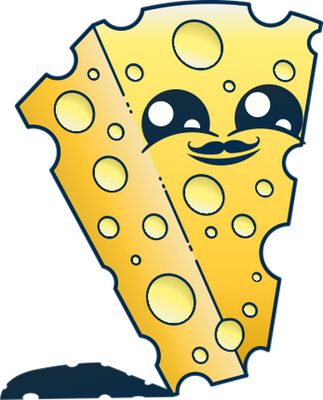 fromage - restauration - alimentation - smiley émoticône émoji cartoon clipart illustration - artémotic