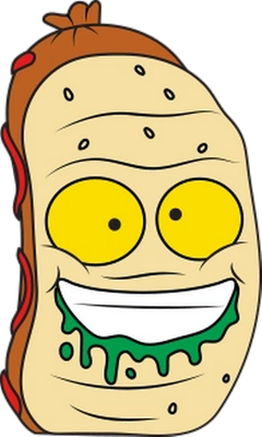 hot dog - restauration - alimentation - smiley émoticône émoji cartoon clipart illustration - artémotic