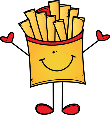 frite - restauration - alimentation - smiley émoticône émoji cartoon clipart illustration - artémotic