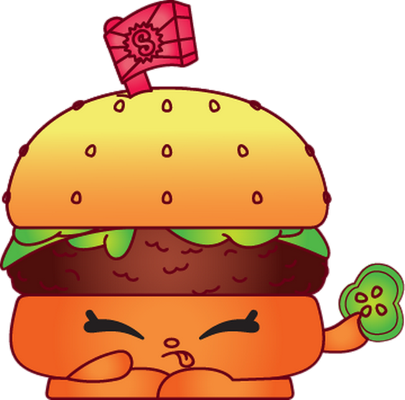 hamburger - restauration - alimentation - smiley émoticône émoji cartoon clipart illustration - artémotic