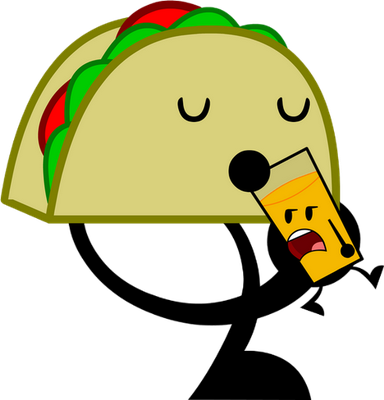 taco - restauration - alimentation - smiley émoticône émoji cartoon clipart illustration - artémotic