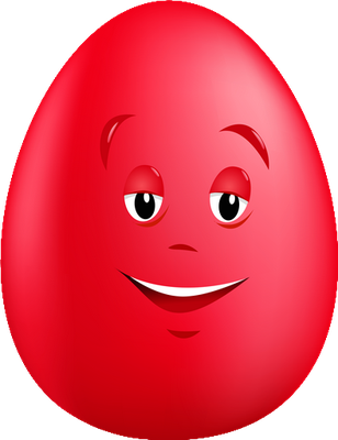 œuf - restauration - alimentation - smiley émoticône émoji cartoon clipart illustration - artémotic