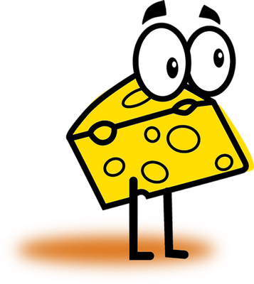 fromage - restauration - alimentation - smiley émoticône émoji cartoon clipart illustration - artémotic