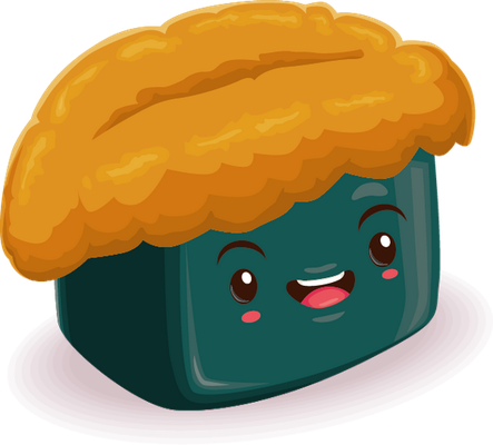 sushi - restauration - alimentation - smiley émoticône émoji cartoon clipart illustration - artémotic