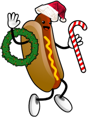 hot dog - restauration - alimentation - smiley émoticône émoji cartoon clipart illustration - artémotic