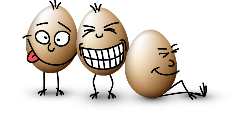 œuf - restauration - alimentation - smiley émoticône émoji cartoon clipart illustration - artémotic