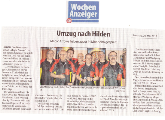 Wochen Anzeiger Hilden Samstag den 20.05.2017