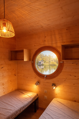 cabane sur l'eau