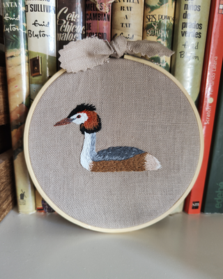 Haubentaucher-Wandbild von @eltendederodelacurruquita