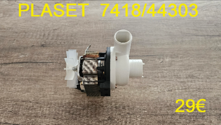 POMPE DE VIDANGE : PLASET  7418/44303