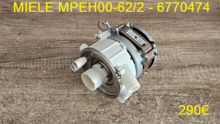 POMPE DE CYCLAGE LAVE-VAISSELLE : MIELE MPEH00-62/2 - 6770474
