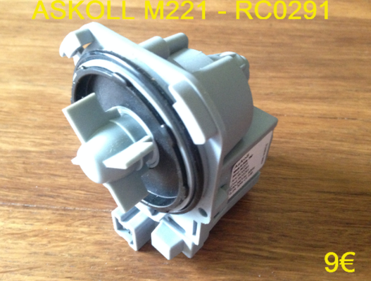 POMPE DE VIDANGE : ASKOLL M221 - RC0291