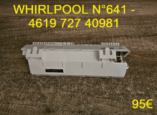 CARTE DE PUISSANCE LAVE-VAISSELLE : WHIRLPOOL N°641 - 461972740981