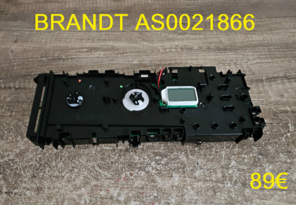 CARTE DE COMMANDE LAVE-LINGE : BRANDT AS0021866