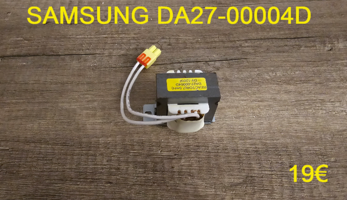 BOBINE FILTRE FRIGO US : SAMSUNG DA27-00004D