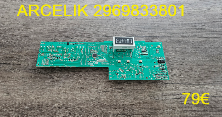 CARTE DE COMMANDE SÈCHE-LINGE : ARCELIK 2969833801