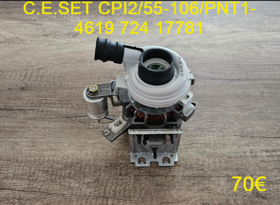 POMPE DE CYCLAGE LAVE-VAISSELLE : CESET - CPI 2/55-106/PNT 1 - 4619 724 17781