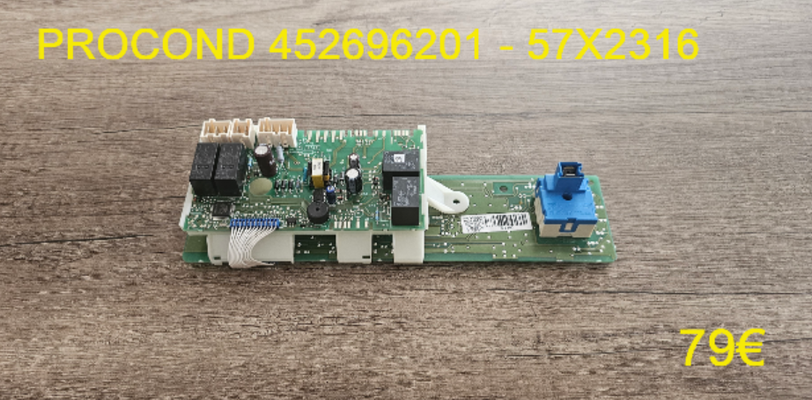 CARTE DE COMMANDE SÈCHE-LINGE : PROCOND 452696201 - 57X2316