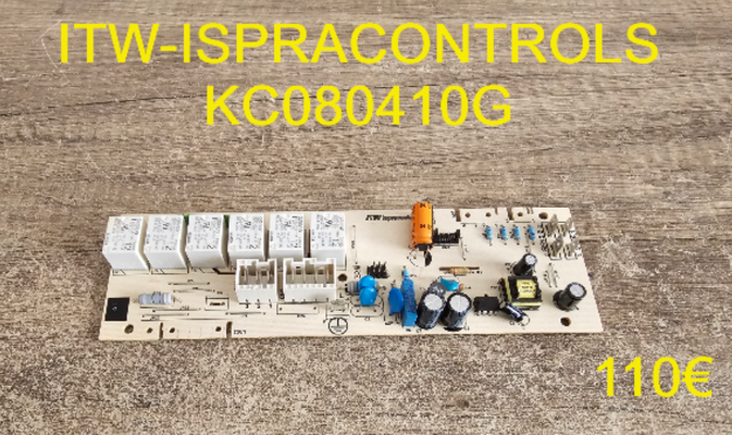 CARTE DE PUISSANCE FOUR : ITW-ISPRACONTROLS KC080410G
