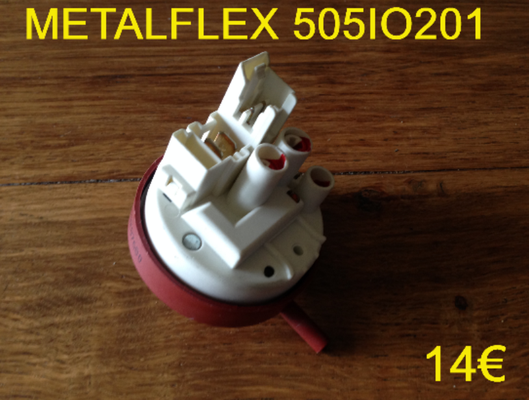 PRESSOSTAT : METALFLEX 505IO201