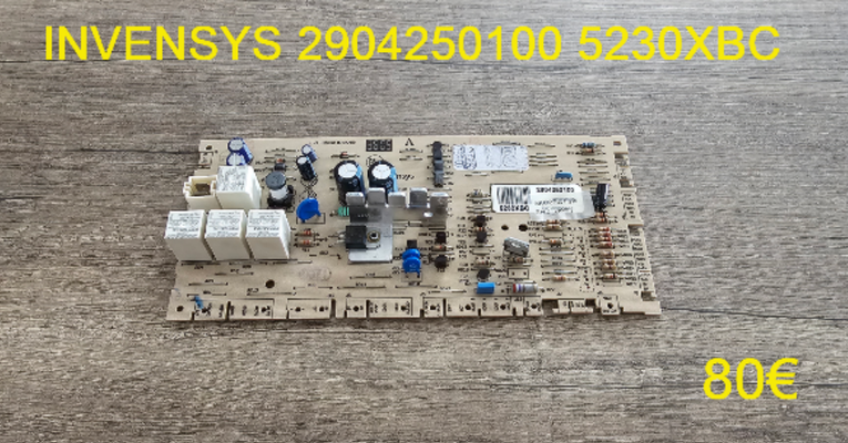 CARTE DE PUISSANCE LAVE-LINGE : INVENSYS 2904250100 5230XBC