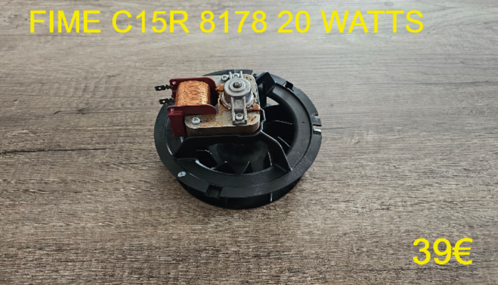 VENTILATEUR DE CUISSON : FIME C15R 8178 20 WATTS