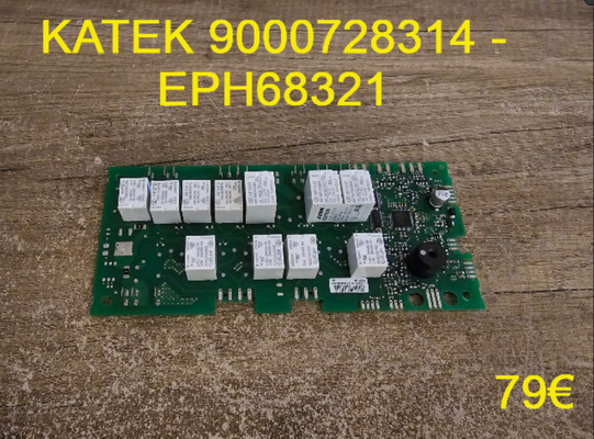 CARTE DE PUISSANCE FOUR : KATEK 9000728314 - EPH68321